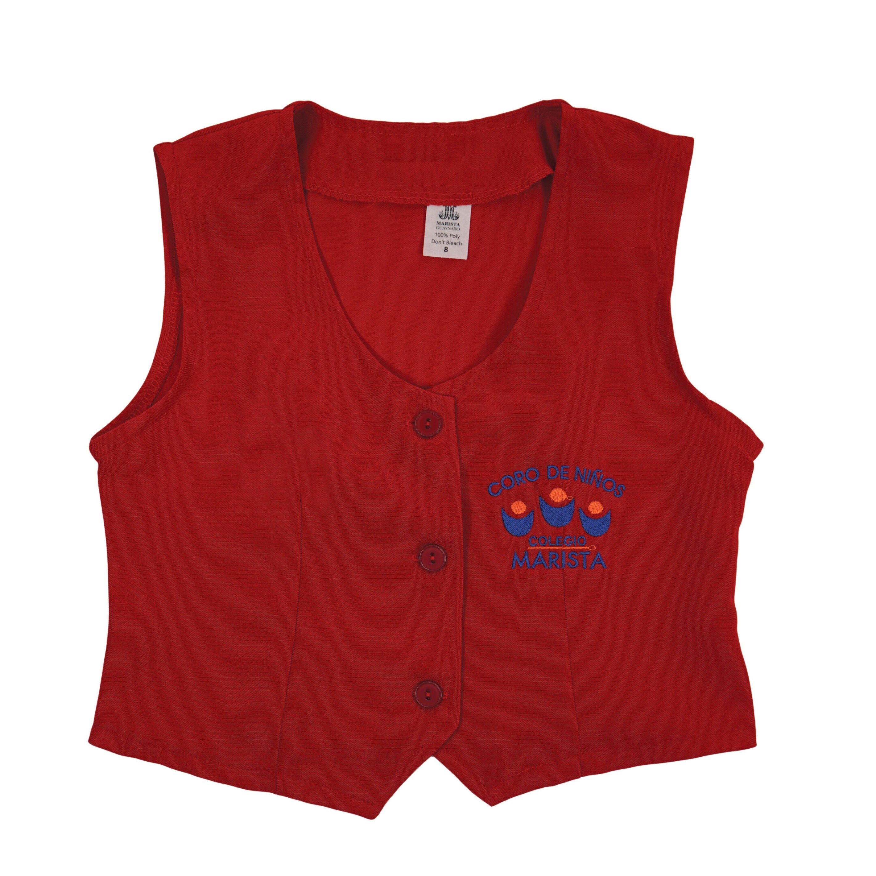 CHALECO CORO MARISTA ROJO