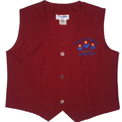 CHALECO CORO MARISTA ROJO