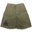 PANTALÓN CORTO CREMA CON EMBLEMA PRE-ESCOLAR