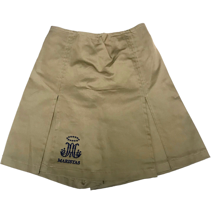 FALDA PANTALON CREMA CON EMBLEMA PARA ELEMENTAL